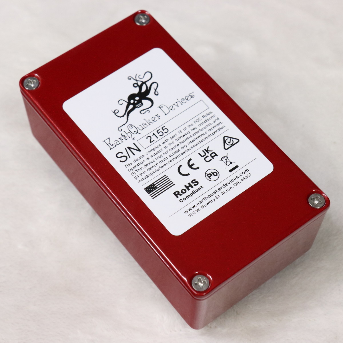 EarthQuaker Devices Zoar Cherry Bomb 【梅田店】（中古）【楽器検索