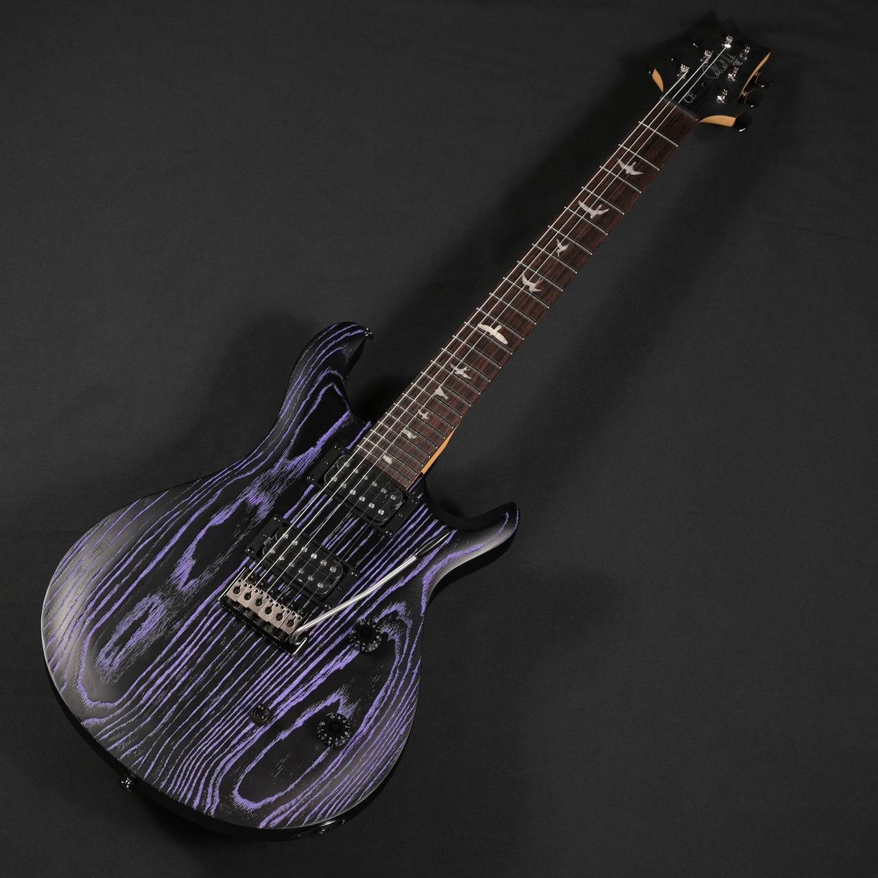 Paul Reed Smith(PRS) SE SWAMP ASH CE24 5S Sandblasted Purple S/N