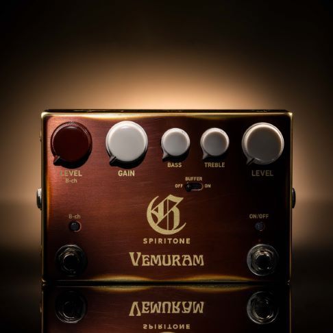 VEMURAM SPIRITONE Charシグネチャー オーバードライブペダル
