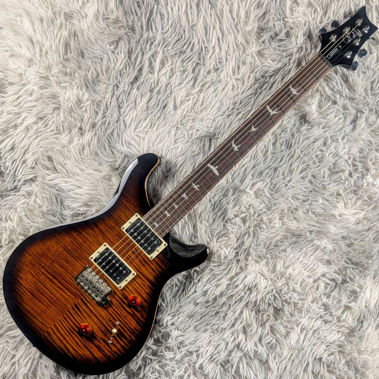 Paul Reed Smith(PRS) SE CUSTOM 24 burst black gold【現物画像】4/24