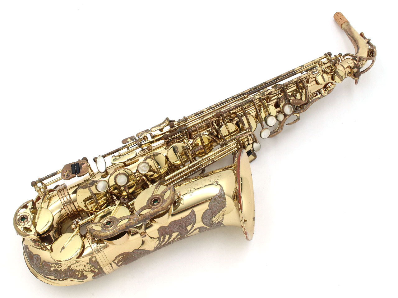 SELMER アルトサックス SA80II W/E シリーズ2 彫刻有り 全タンポ交換