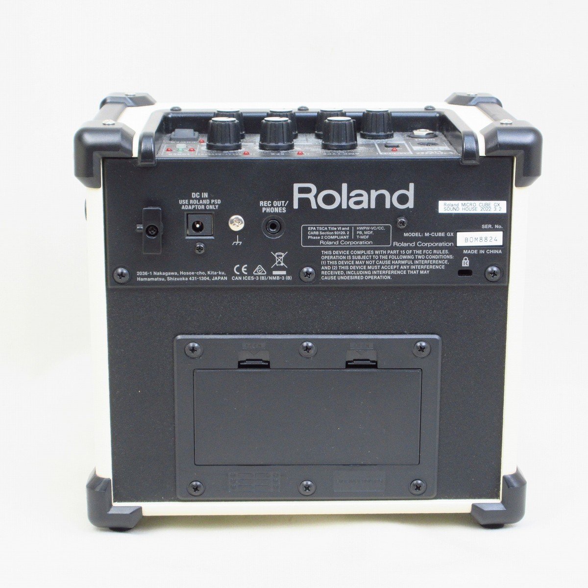 Roland Micro Cube GX White ギターアンプ 【横浜店】（中古