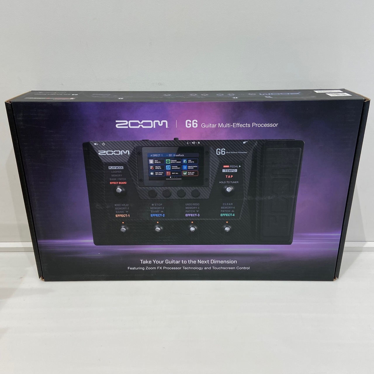 ZOOM G6 エレキギター用 マルチエフェクター（B級特価/送料無料