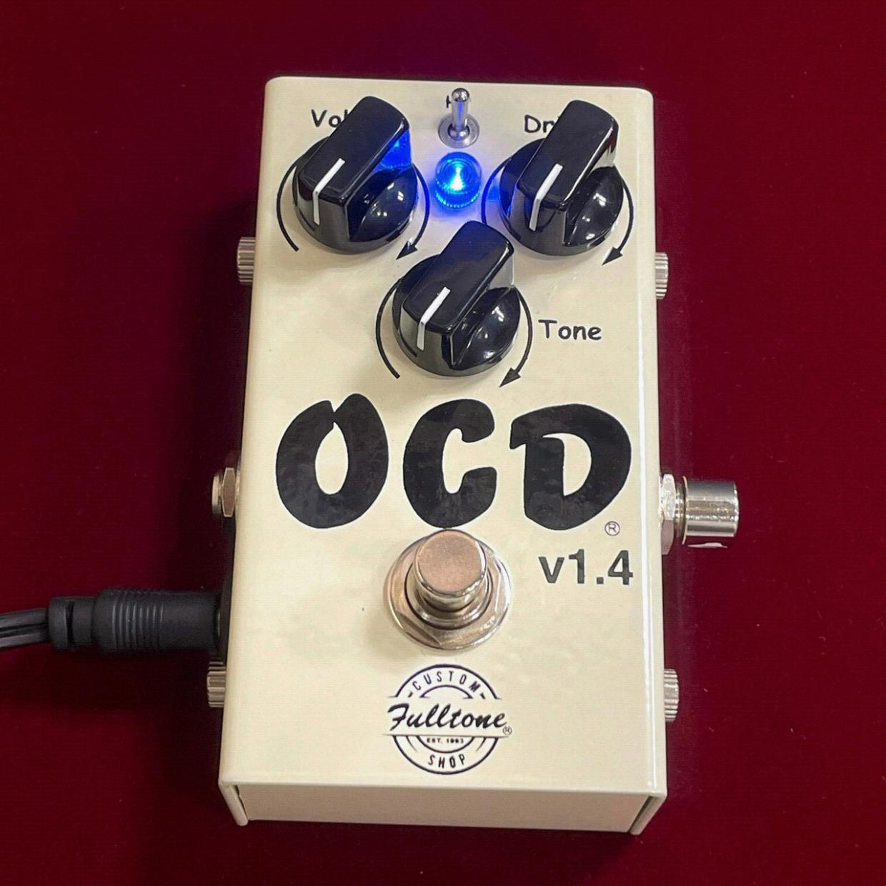 Fulltone Custom Shop OCD v1.4 【名機復活】【トゥルーバイパス設計