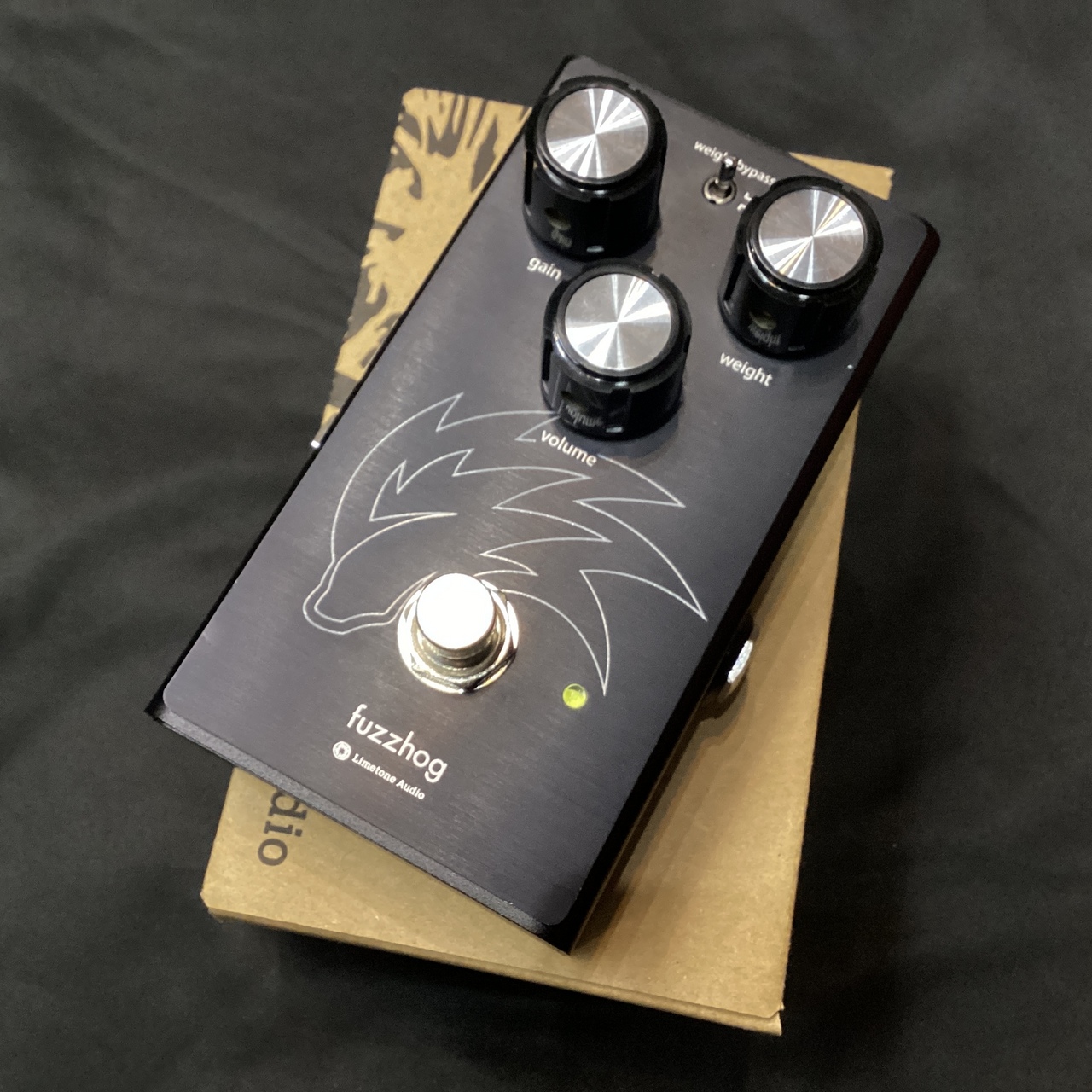 Limetone Audio fuzzhog proto(ライムトーンオーディオ、ファズ