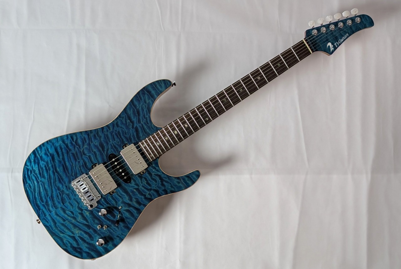 ギター T's guitar DST-24 T's Guitars DST-24 Ash/Ebony ティーズギター 【 イオンモール