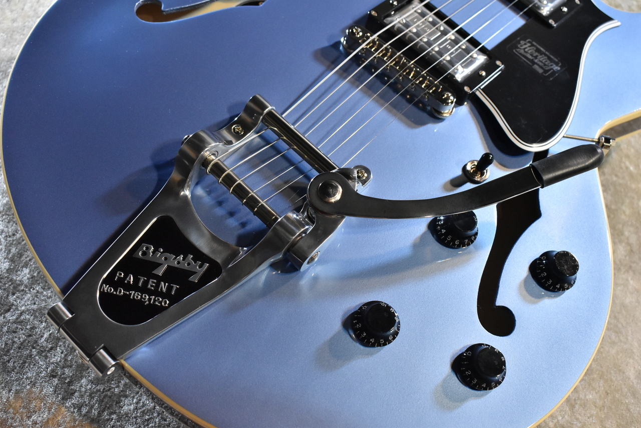 Heritage Standard H-535 w/Bigsby Pelham Blue #1240637【限定モデル 