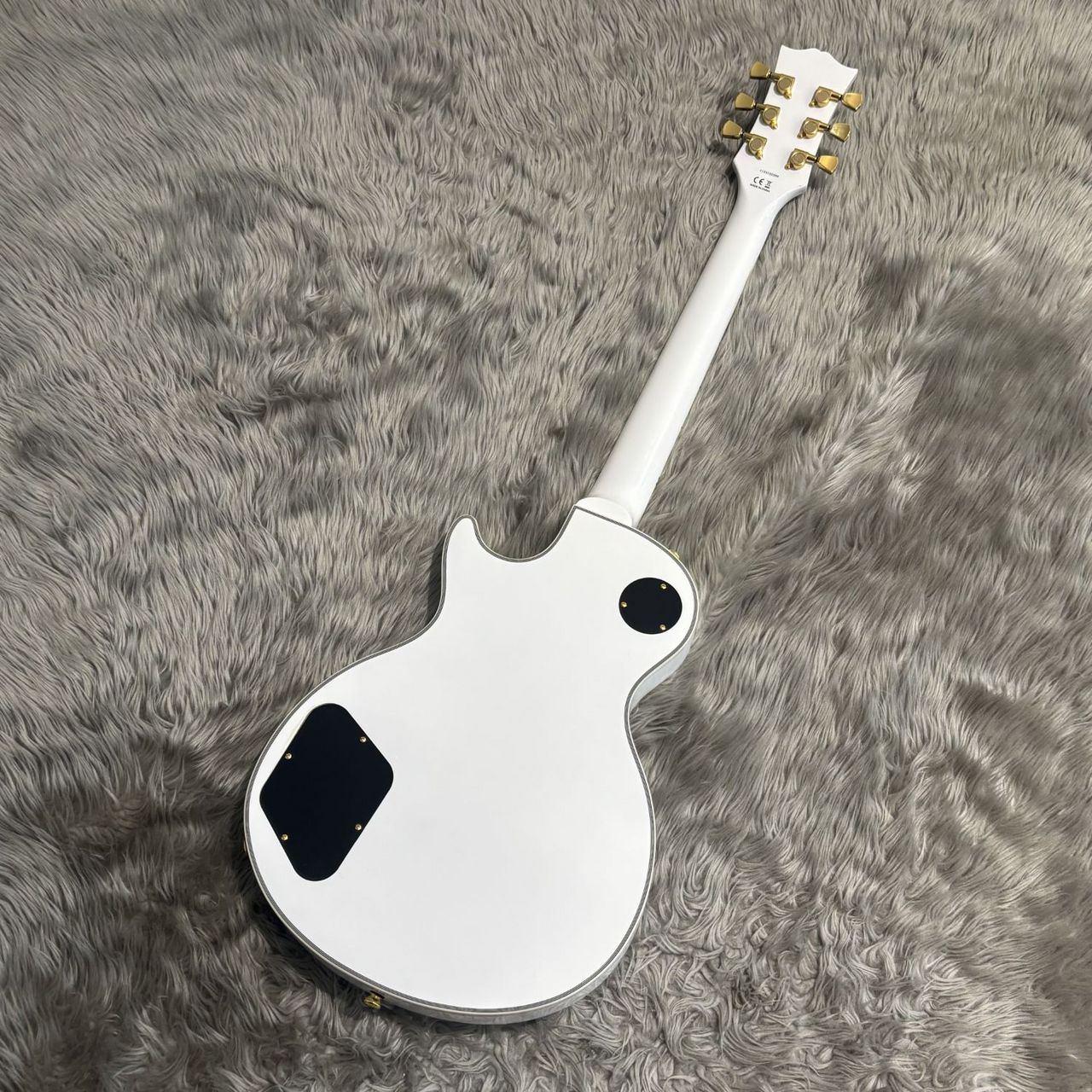 ブリッツ ホワイト エレキギター Blitz by AriaProII BLP-CST WH レスポールカスタム ホワイト エレキ