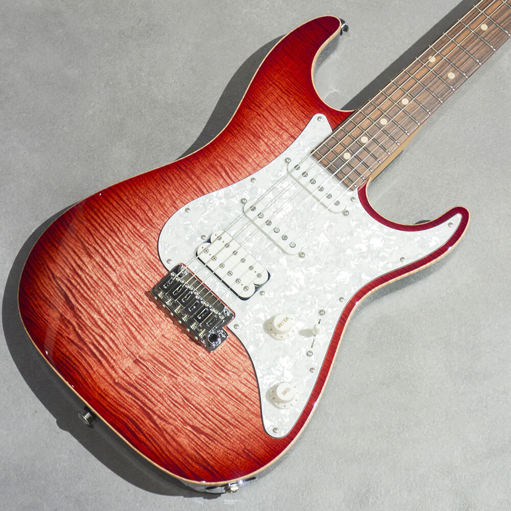 Suhr Standard Plus MH Faded Trans Wine Red Burst【分割48回払いまで