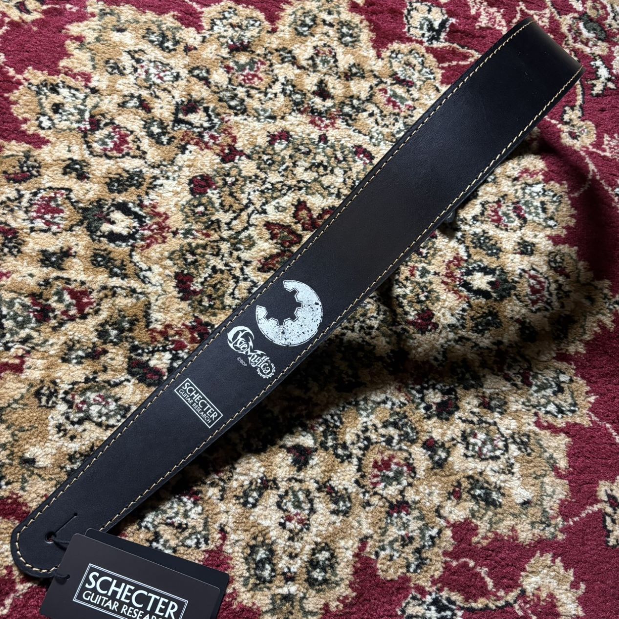 SCHECTER CW-1600/AM-BK レザーストラップ BanG Dream! バンドリ Ave Mujica