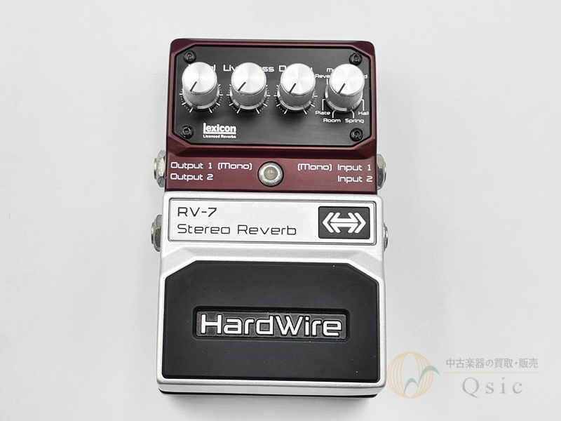 DigiTech  HARDWIRE RV-7 箱付き DigiTech Hardwire Series RV-7 Reverb Guitar Effects Pedal | Guitar