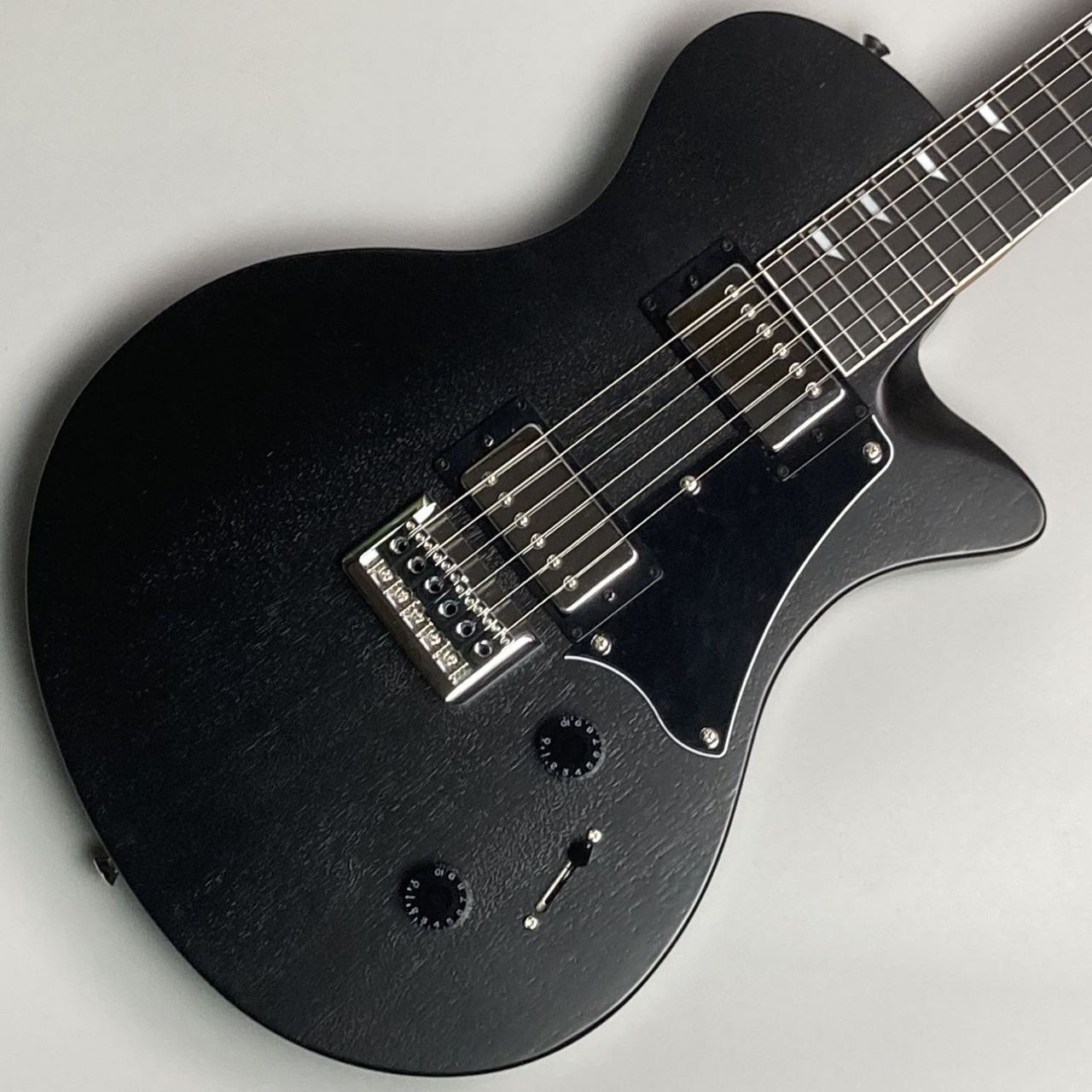 RYOGA HORNETILE エレキギター ブラック RYOGA HORNET Open Pore Black エレキギター ハムバッカー