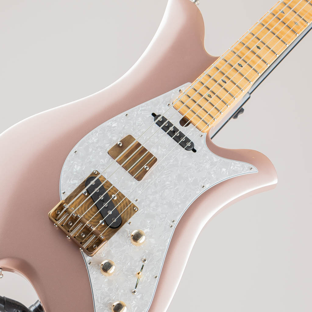 BACCI GUITARS Leonardo Funk Machine Dual Output Rose Gold