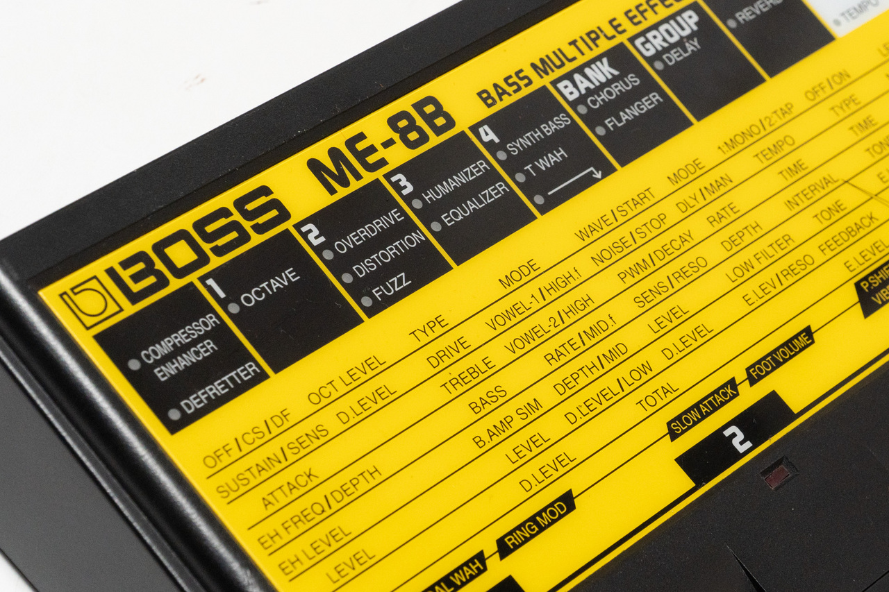 BOSS ME-8B BASS MULTIPLE EFFECTS【GIB横浜エフェクター館】（中古
