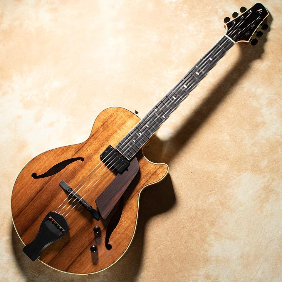 Kikuchi Guitars Archtop MF15S 2025 Ltd Exotic Blackwood（新品