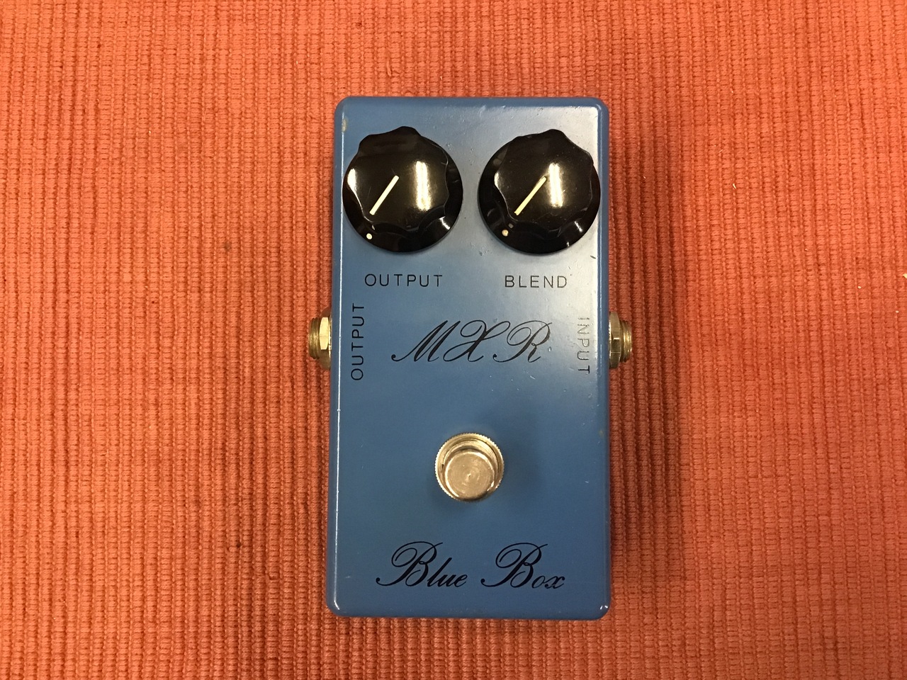 MXR Blue Box (Script Logo) スクリプトロゴ MXR Blue Box Script Logo（ビンテージ）【楽器検索デジマート】