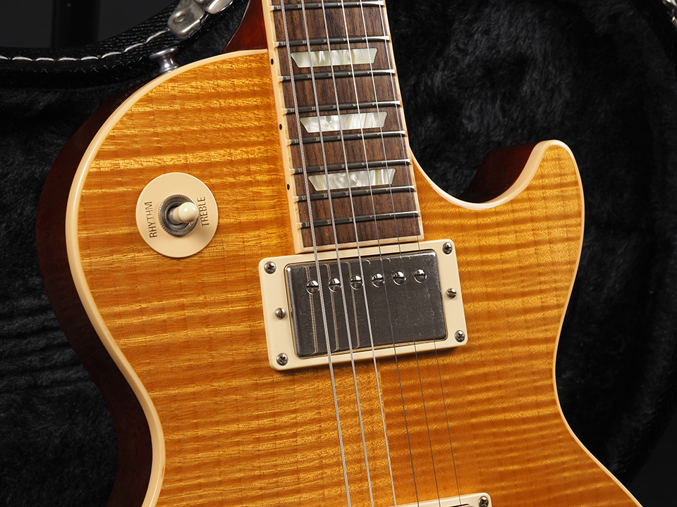 Gibson 50s Les Paul Standard Plus Top ~Trans Amber~ 2005年製（中古