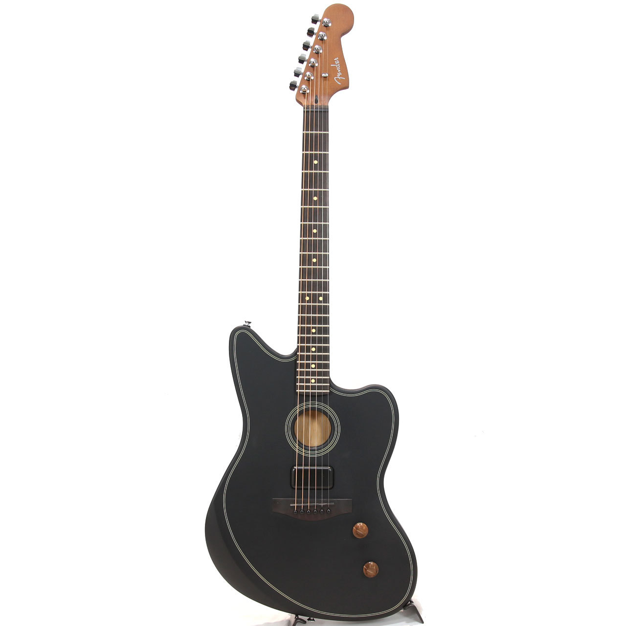 Fender Acoustasonic Jazzmaster　キズあり特価 Fender ACOUSTASONIC Standard Jazzmaster Black フェンダー