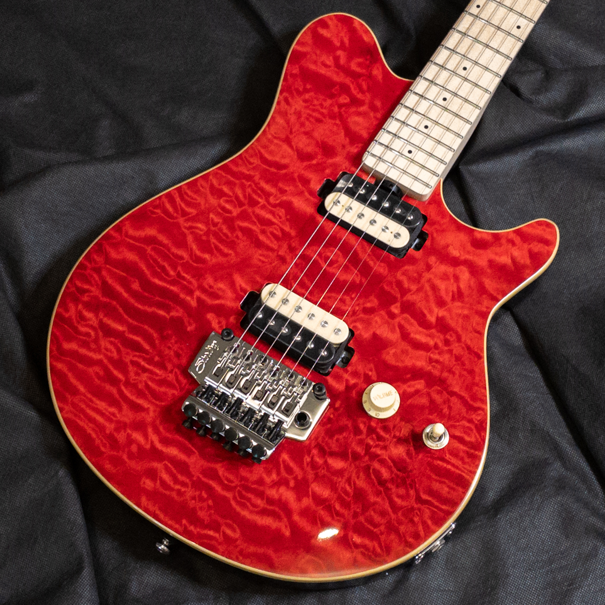 未使用　STERLING by Musicman SBMM AX40-TRD-M Sterling by MUSIC MAN SBMM AX40-TRD-M (Trans Red)（B級特価）【楽器