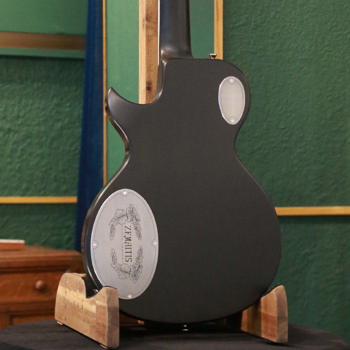 Zemaitis THE PORTRAIT Metal Front HISASHI Signature Model, Black