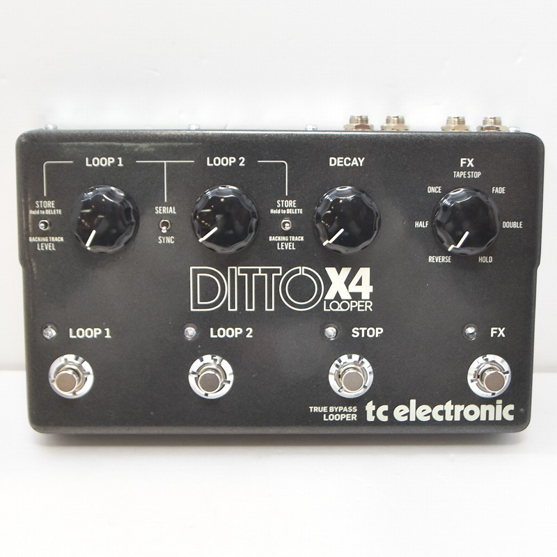tc electronic DITTO X4 ルーパー　[ジャンク品] tc electronic Ditto x4 Looper 【SN S191001113DE9】 【心斎橋店