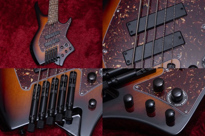 HEX Guitars NB505 Sunburst（新品/送料無料）【楽器検索