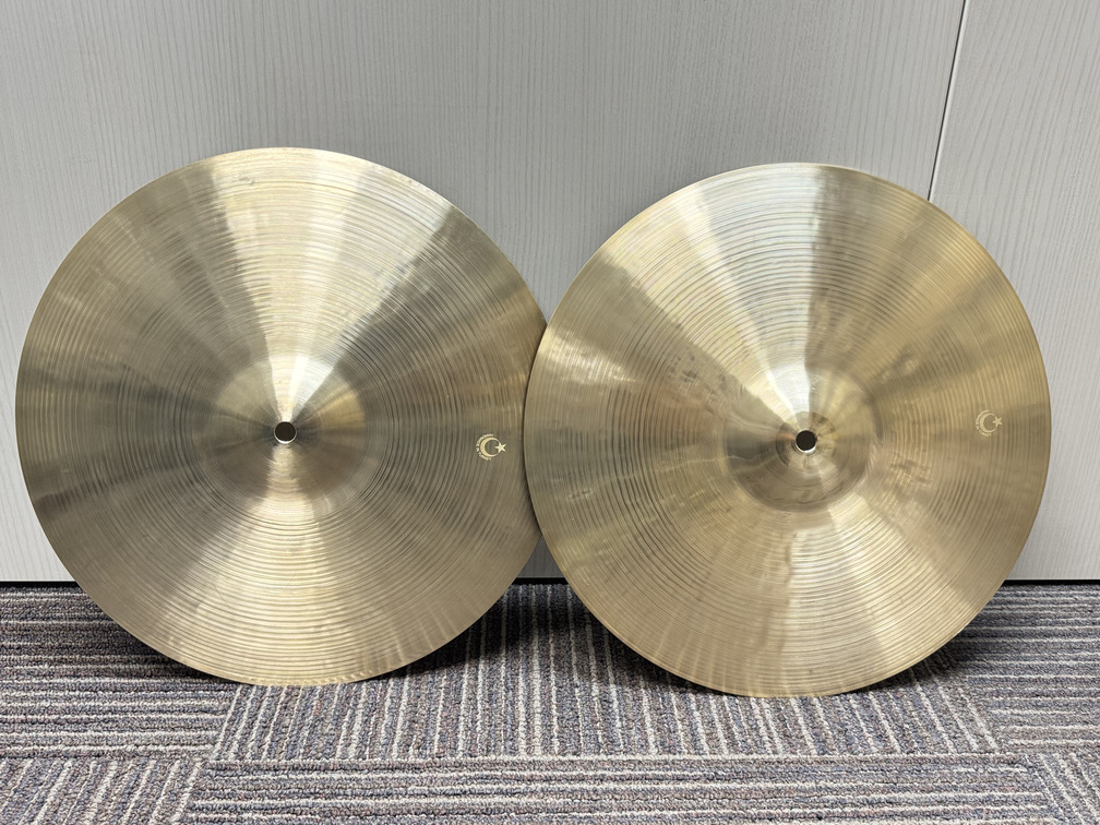 canopus Custom Shop CANOPUS限定品 トルコ製ハンドハンマードライトシンバル 14インチ ハイハットペア