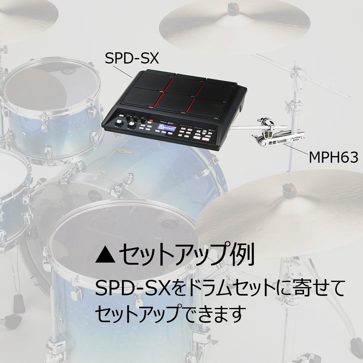 6B3 美品 Roland SPD::ONE PERCUSSION ホルダー spd-1w-stsc.jpg