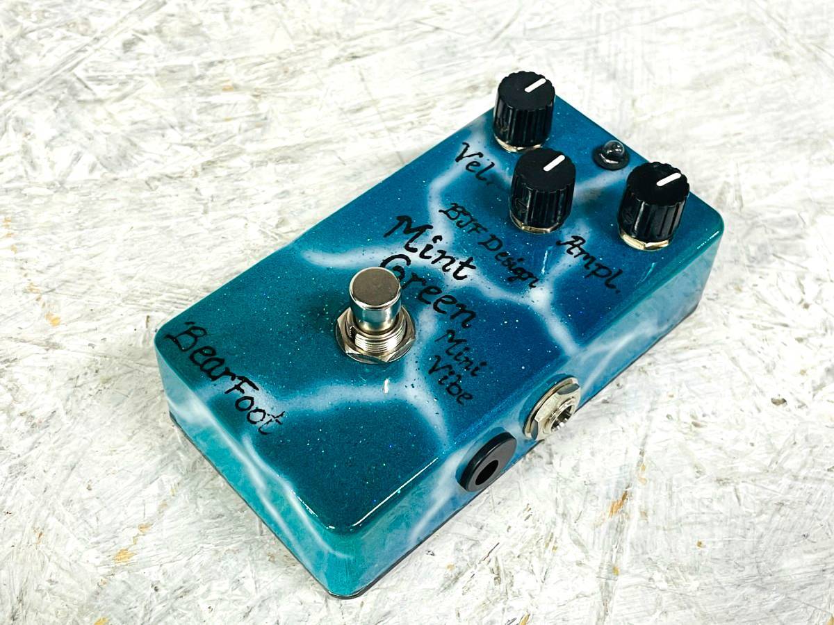 BearFoot Guitar Effects Mint Green Mini-Vibe（中古/送料無料