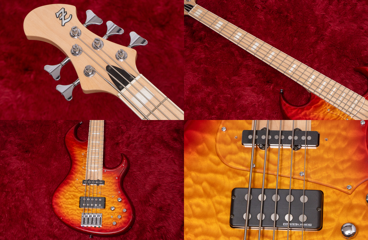 エレキギター　　ベース ATELIER Z ZAP-5 4.510kg #040954【GIB横浜】（中古/送料無料）【楽器