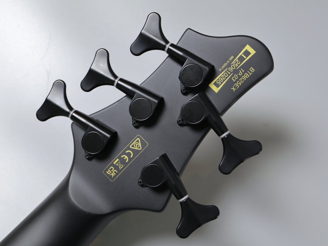 Ibanez BTB625EX -Black Flat-【4.40kg】（新品）【楽器検索デジマート】