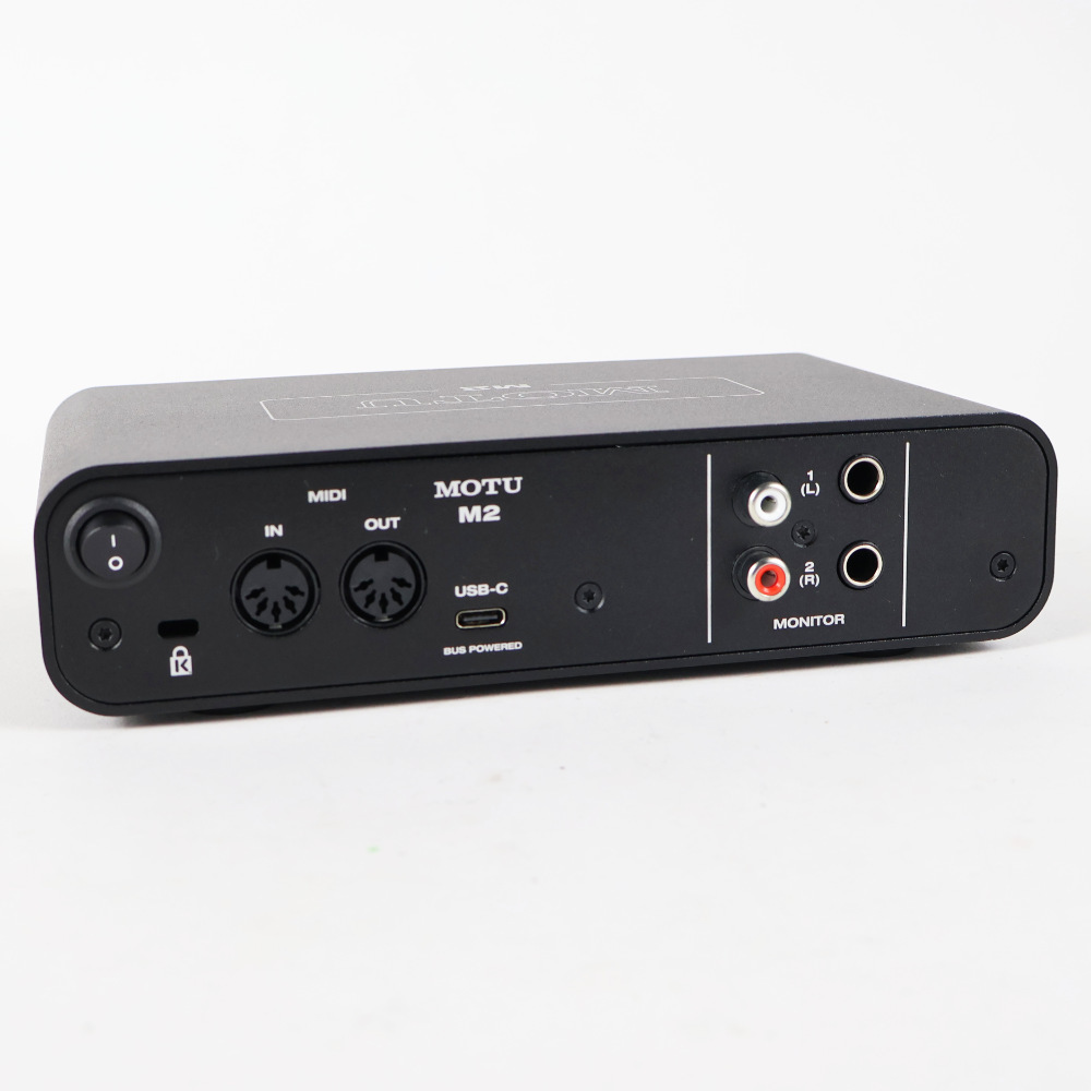 MOTU 【中古】 MOTU M2 2in 2out オーディオインターフェイス（中古