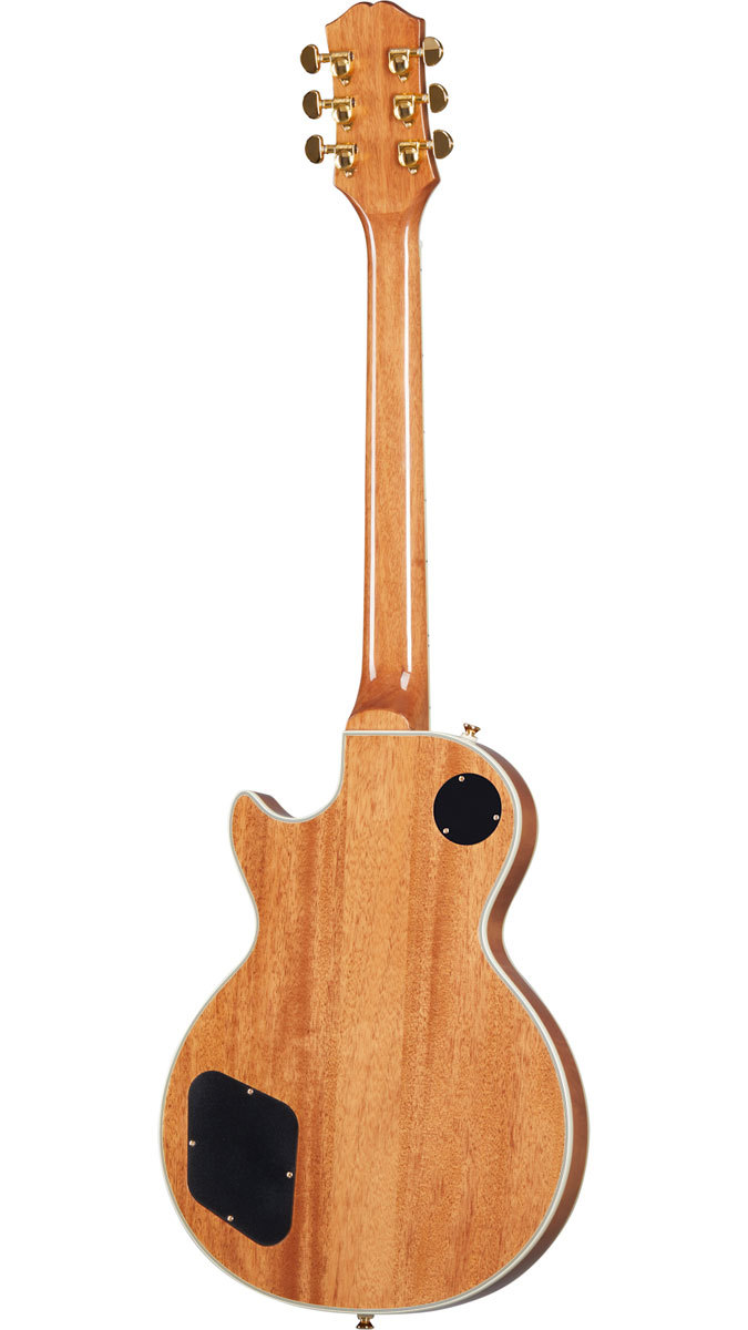 Epiphone Inspired by Gibson Les Paul Custom Koa Natural エピフォン レスポール カスタム 【WEBSHOP】（新品/送料無料）【楽器検索デジマート】