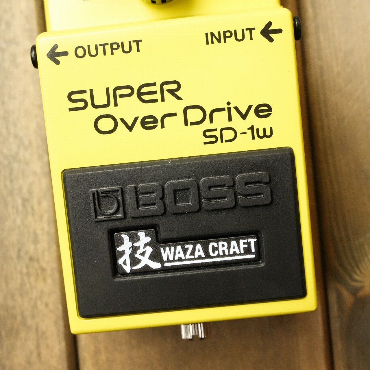 BOSS SD-1W(J) エフェクター 技クラフト WAZA CRAFT 【日本製】 【銀