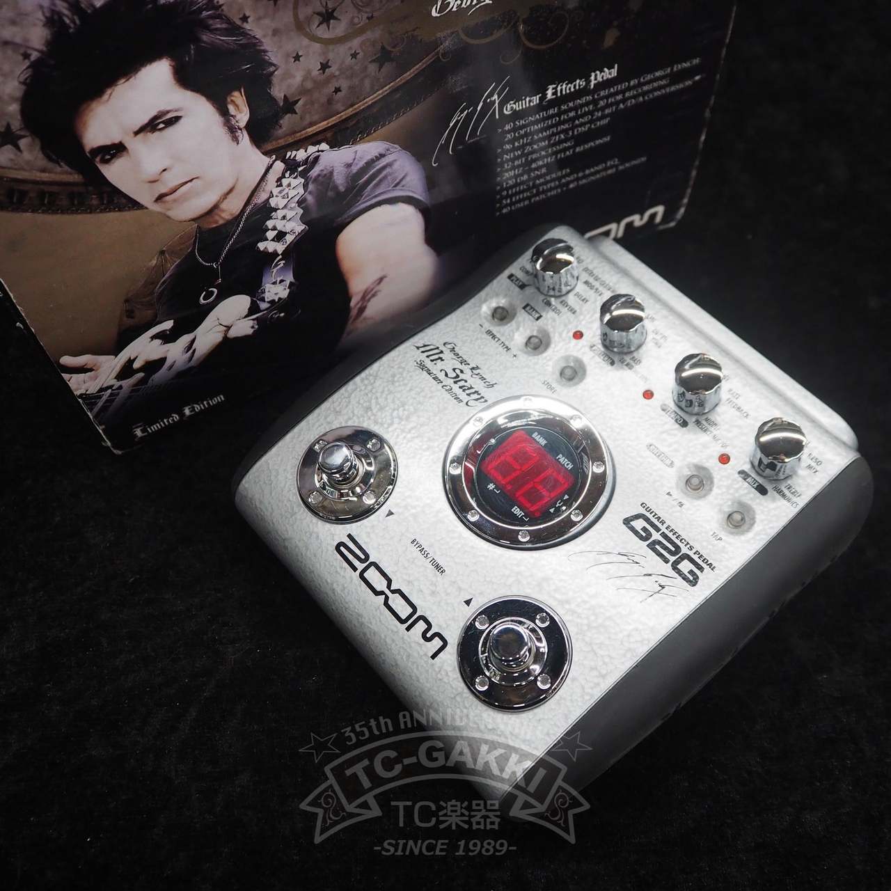 ZOOM G2G ジョージリンチ ZOOM G2G George Lynch Mr. Scary Sigunature Edition（中古）【楽器