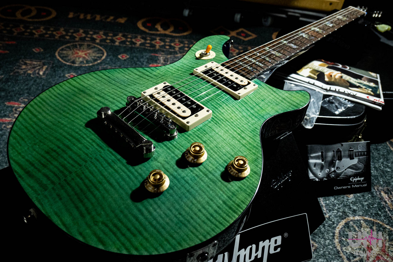 Epiphone Limited Edition Tak Matsumoto DC Standard Aqua Blue