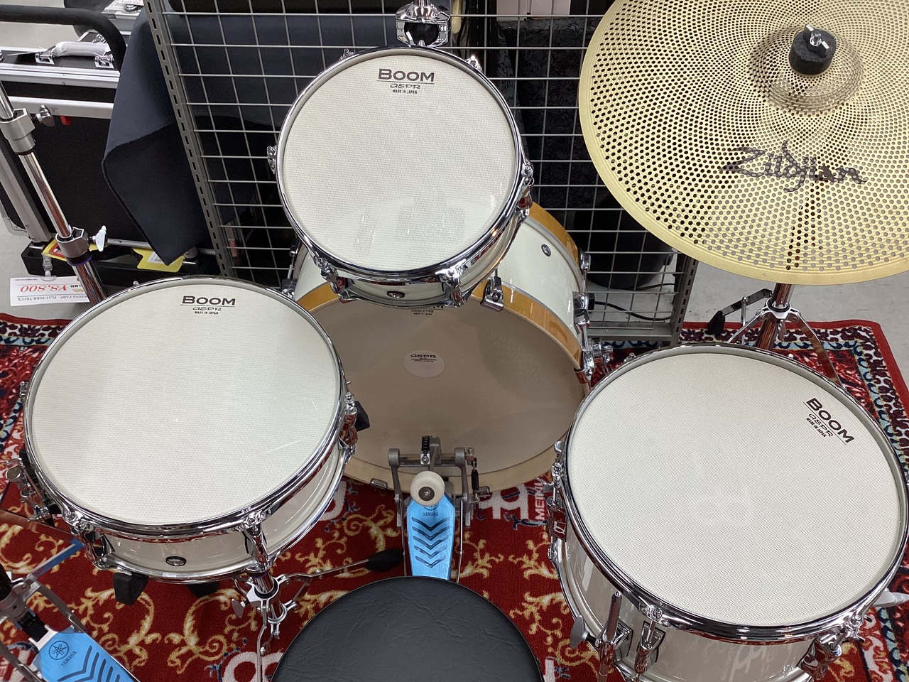 YAMAHA あぽろんオリジナル 消音ドラムセット（新品）【楽器検索