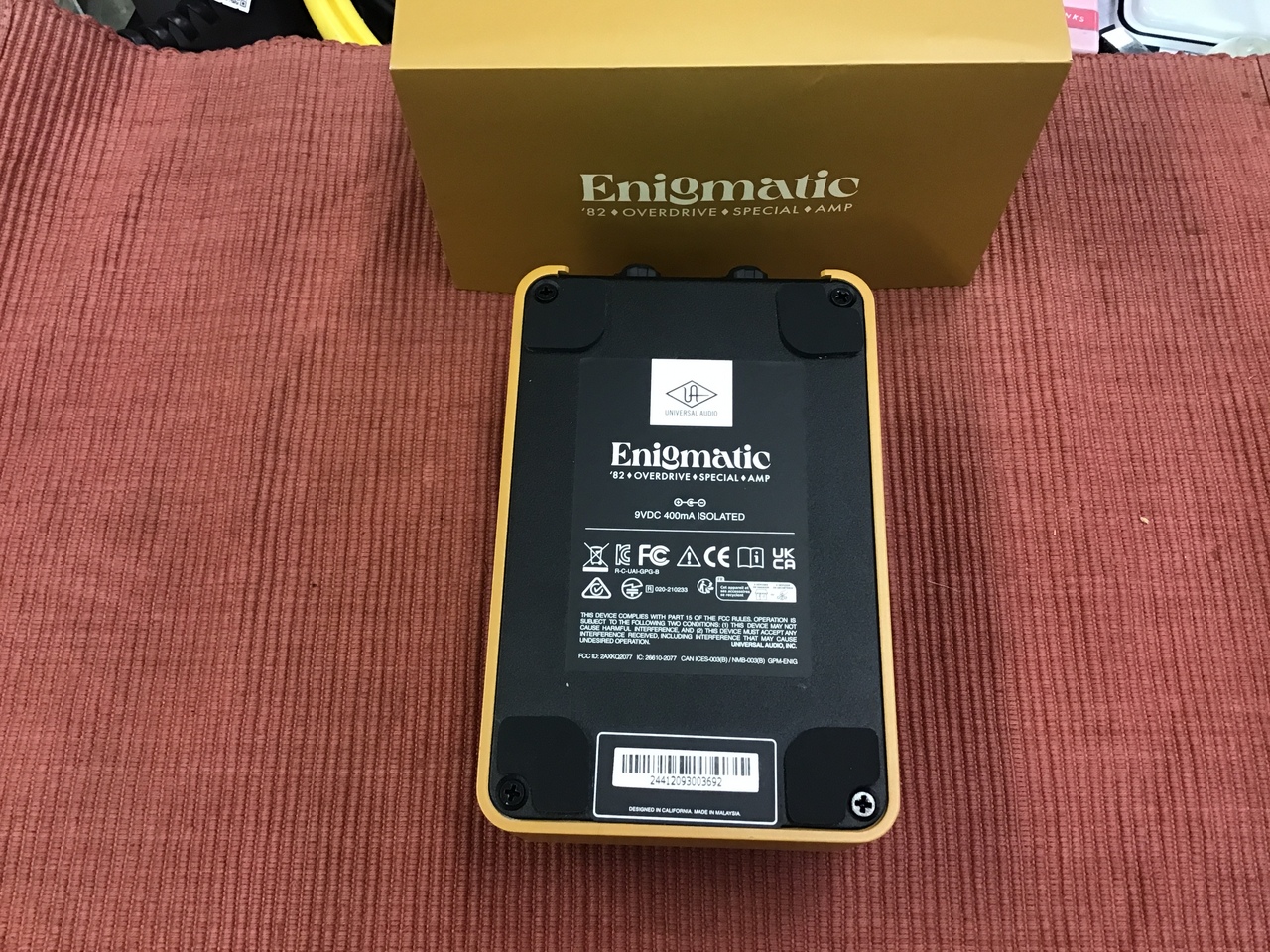 UAFX Enigmatic 美品中古 楽天市場】Universal Audio UAFX Enigmatic【在庫限り特価