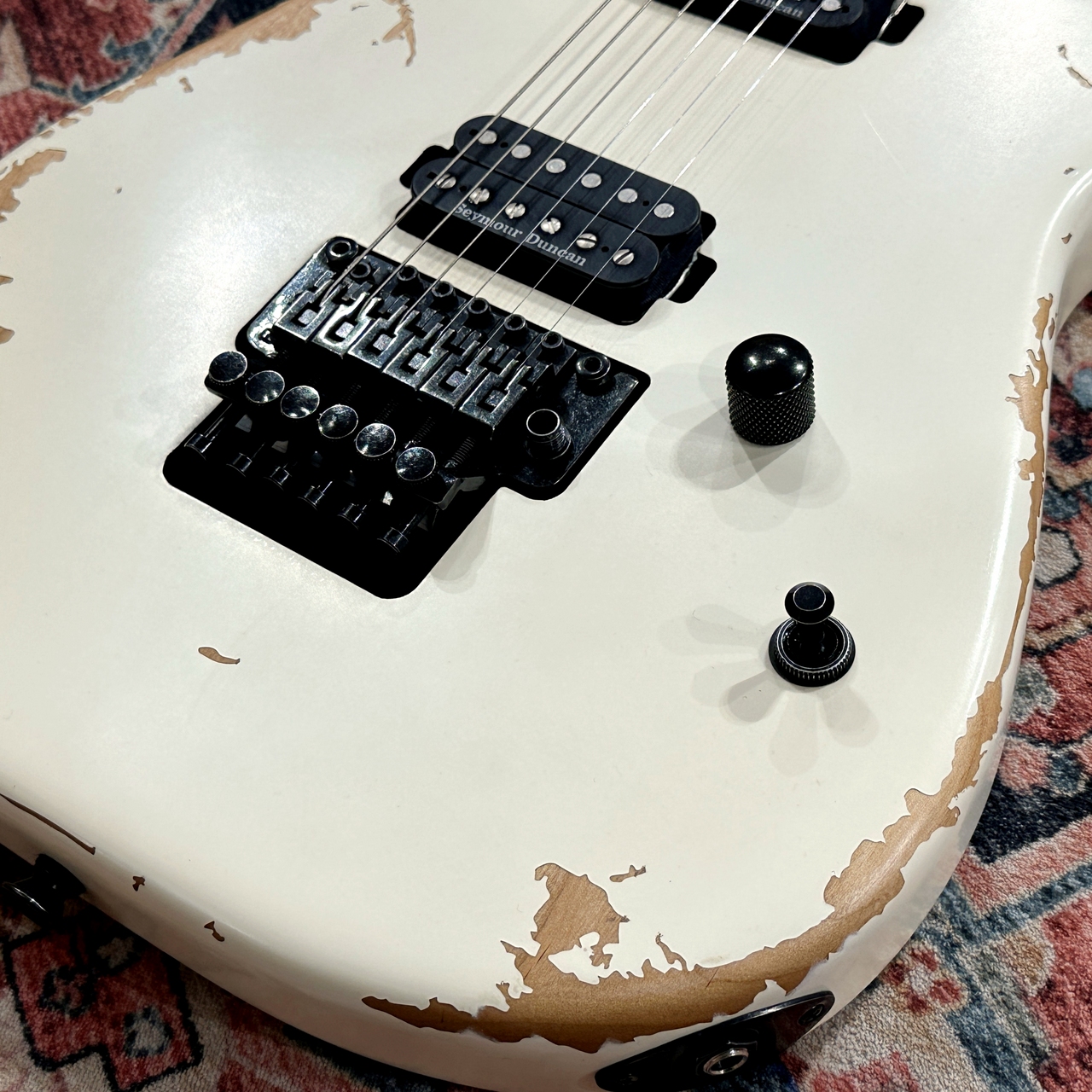 Charvel Pro-Mod Relic San Dimas Style 1 HH FR PF / Weathered White