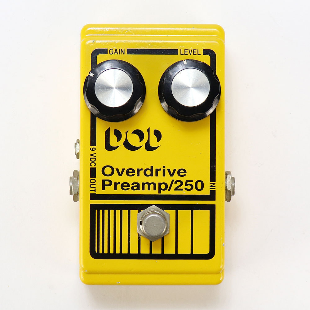 DOD 【中古】 DOD OVERDRIVE PREAMP 250 Reissue LEDなし 3.5mm DC