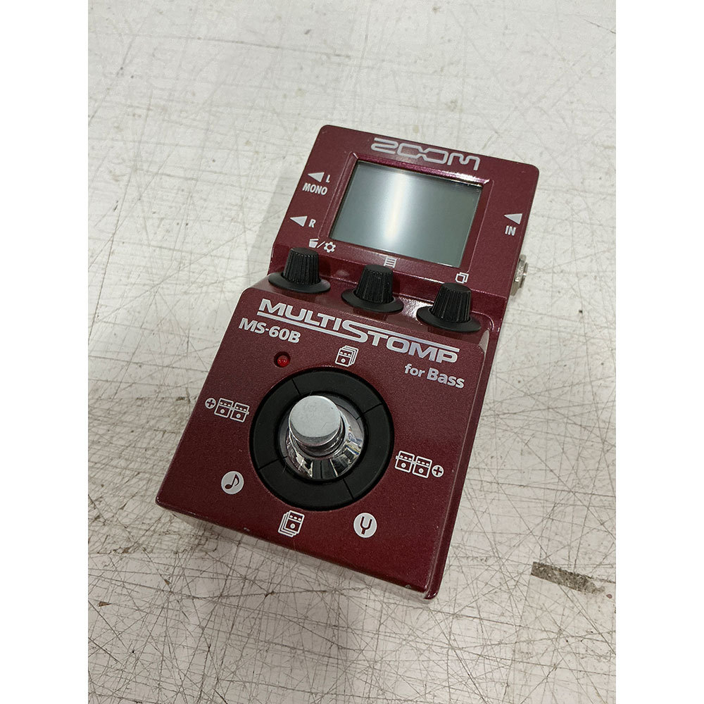 ZOOM 【中古】 ベース用 マルチエフェクター ZOOM MultiStomp MS