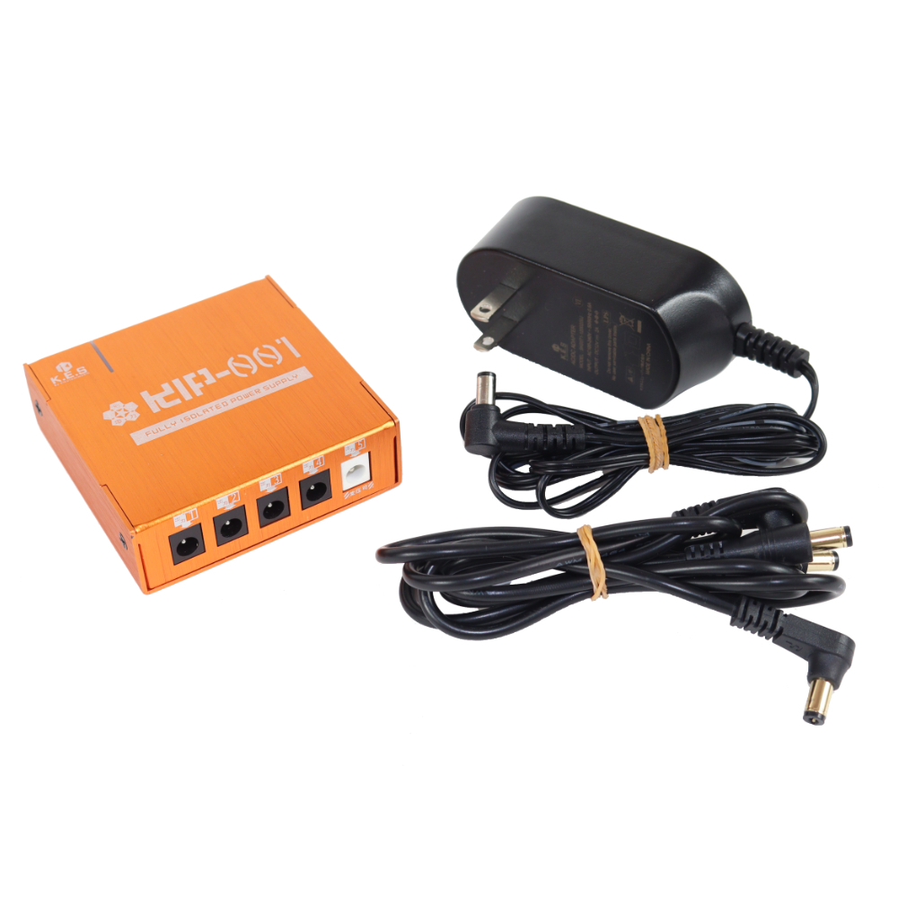 お待たせ! 【中古】 K.E.S パワーサプライ フルアイソレー KIP-001 K.E.S ギター