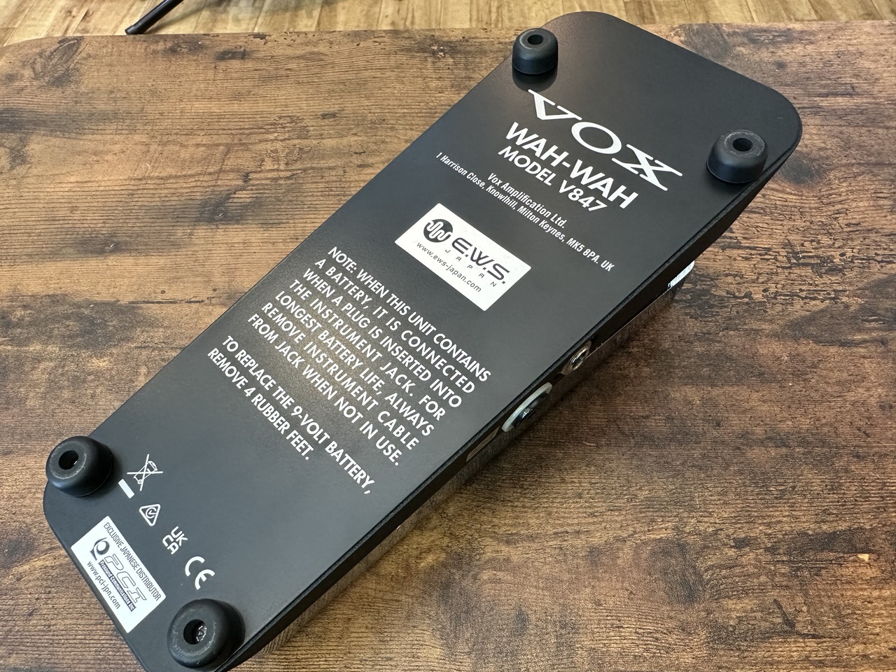 E.W.S. VOX V847 E.W.S. Mod w/Jack（新品/送料無料）【楽器検索