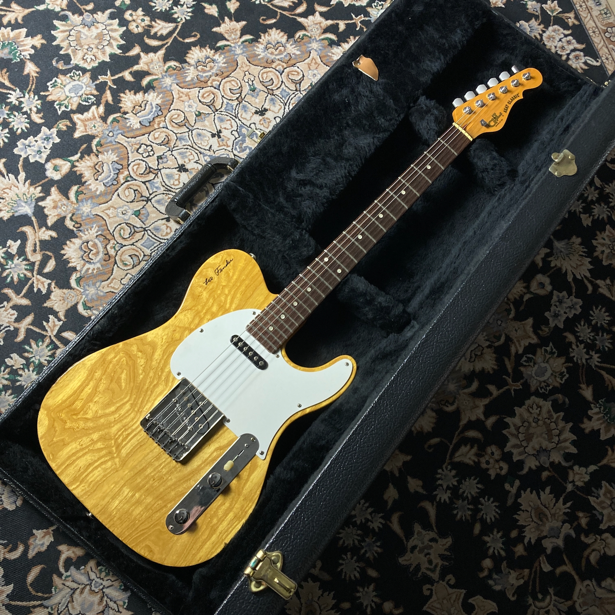 フジゲン製　G&L ASAT Premium　テレキャスタータイプ　国産　レオ G&L ASAT Classic Natural (Leo Fender Signature Series) 1991（中古