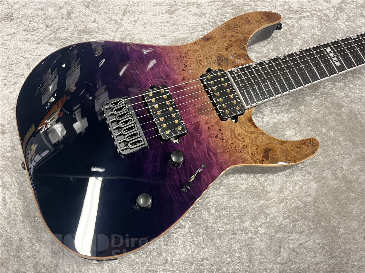 E-Ⅱ M-Ⅱ 7NT HS / Purple Natural Fade E-II M-II 7 HT - The ESP Guitar Company