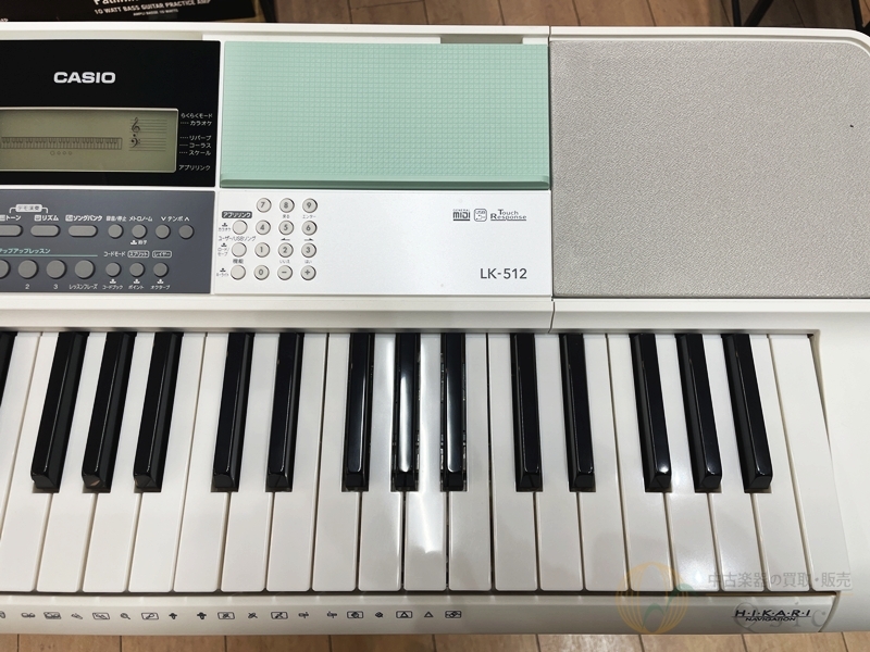 CASIO 電子キーボード　LK-512 LK-512 | 光ナビゲーションキーボード | 電子楽器 | CASIO