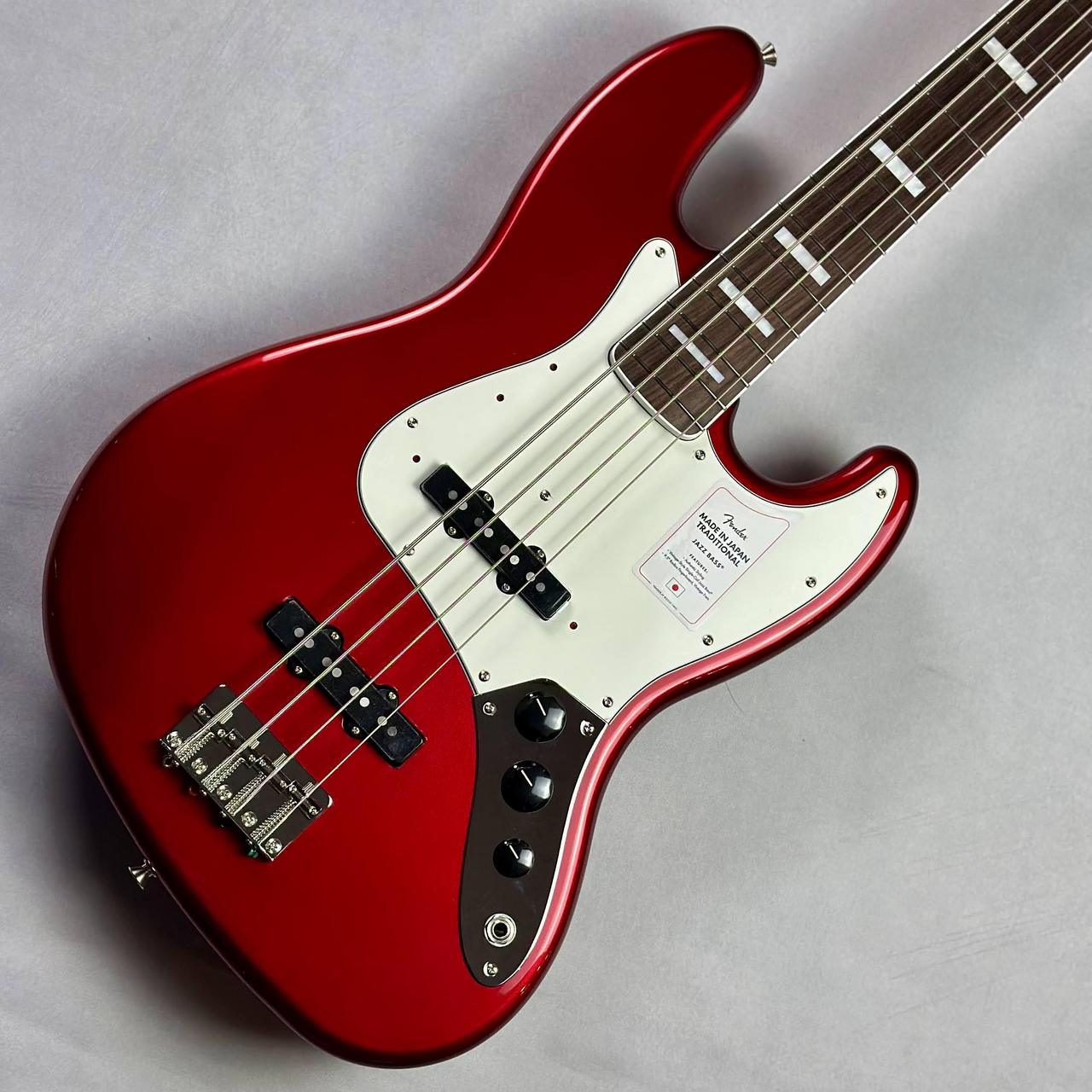 FENDER JAPAN ジャズベース キャンディアップル　良品！ Fender Japan Made In Japan Traditional 60s Jazz Bass Candy