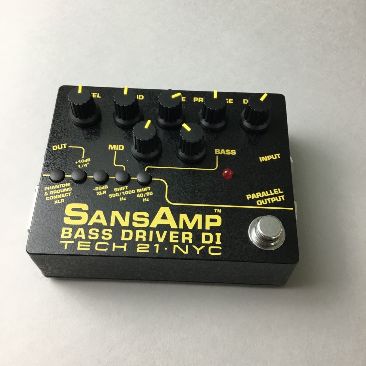 TECH21 SANSAMP BASS DRIVER DI V2 ベース用プリアンプ ダイレクト ...