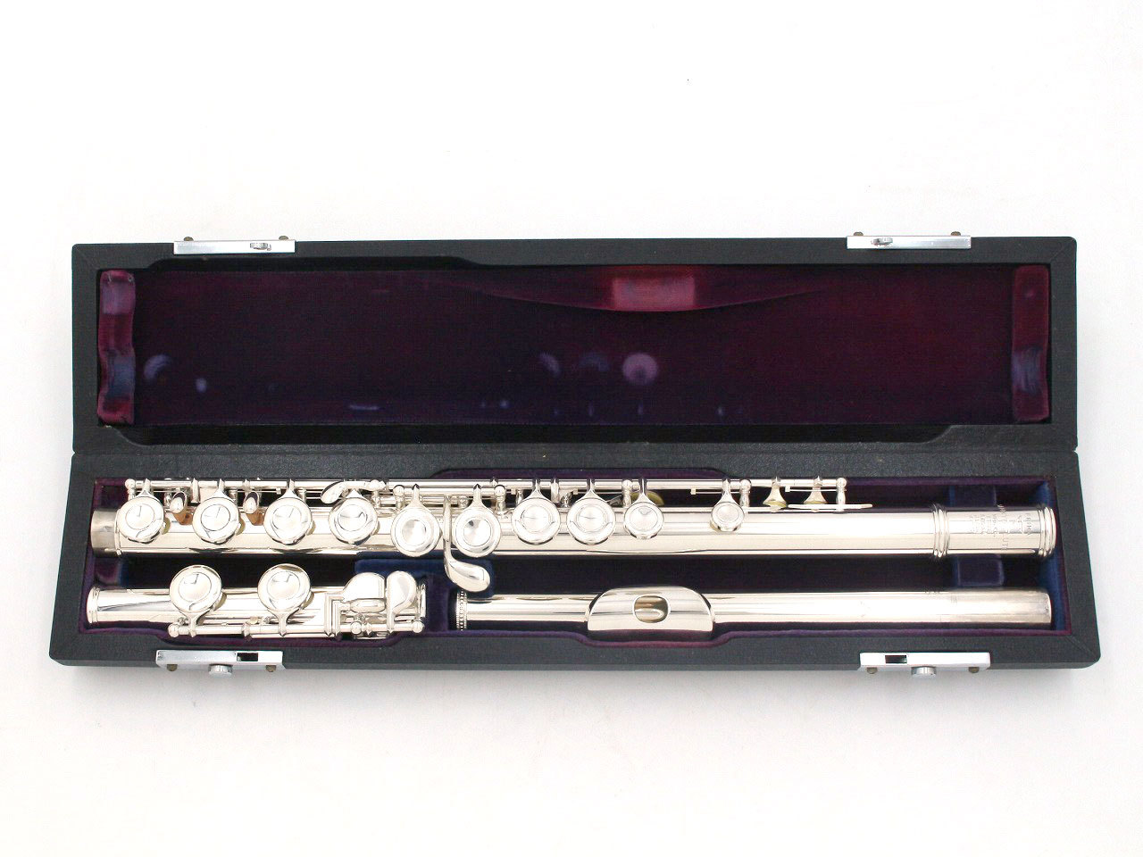 【全タンポ交換・調整済】頭部管銀製 SANKYO 三響 エチュード フルート Sankyo フルート ETUDE CC 頭部管銀製 全タンポ交換済み 【横浜店