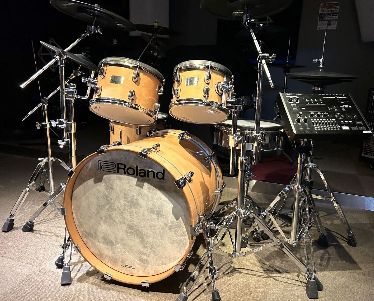 Roland VAD706-GNS V-Drumsアコースティック・デザイン　【展示品1台限り特価】